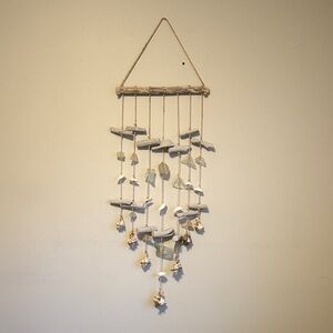 Bohemian Driftwood and Shell Wall Hanging